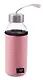 Бутылка в чехле Капибара (розовая) (стекло) (300 мл) - фото 4