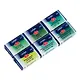 Краски акварельные 06цв 2,5мл "Ладога" цвета зеленого спектра, кювет, пласт.кор., ЗХК - фото 2