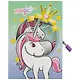 Записная книжка «Unicorn» А6+, 50 листов, с замочком, в ассортименте - фото 1
