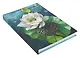 Ежедневник недат. А5- 128л "Белый лотос" 7БЦ, обл.поролон, тисн.фольгой, ламинация Soft Touch,  офсет - фото 2