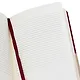 Ежедневник недатированный «Blank» А5, малиновый, 128 листов, экокожа, Listoff - фото 3