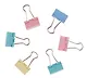 Зажимы для бумаг 15 мм 12 штук, цветные, GoodMark - фото 3