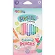 Карандаши цветные Colorino, Pastel, двухсторонние 24 цвета 12 штук - фото 1