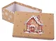 Коробка подарочная "Пряничный домик" 18*12*7, картон - фото 3