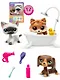 Игровой набор Littlest Pet Shop, "Груминг СПА", 3 фигурки мини-животных с аксессуарами, подарочная упаковка, 4+ - фото 4