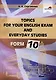 Topics for your English exam and everyday studies. Form 10 - фото 1