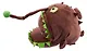 Мягкая игрушка Рыба-удильщик коричневая (25 см) - фото 5