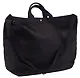 Сумка-шоппер с кнопкой Inside out (черная) (текстиль) (40х38) - фото 4
