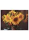 Картина для раскрашивания по номерам. Подсолнухи. 40x50 см - фото 1