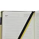 Ежедневник недатированный «Prestige. Grand croco» А6, чёрный, 152 листа, экокожа, Listoff - фото 6