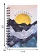 Скетчбук А5 60л "Восход" 120г/м2, тв. обложка, софт. тач, евроспираль - фото 3