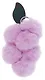 Брелок-помпон «Виноград», лавандовый цвет, искусственный мех, 16 см, Bookvalno - фото 2