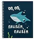 Тетрадь в клетку Listoff, "Приключения акулы", А5, 60 листов - фото 1