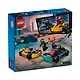 LEGO City: Картинг и гонщики, 99 деталей (60400) - фото 4