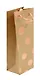 Пакет бутылочный 34,5*12,5*10 "Shine craft" крафт - фото 1