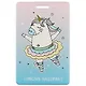 Чехол для карточек Unicorn ballerina фиолетовый градиент (ДК2018-139) - фото 1