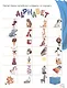 Funny alphabet: занимательные задания и наклейки. (70 наклеек) - фото 6
