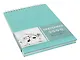 Скетчбук А5+ 40л "КОТЁНОК" гребень, белый офсет - фото 4