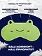 Подголовник с маской Лягушка (текстиль) (30х30) (12-0700-PP2) - фото 3