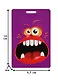 Чехол для карточек Монстр фиолетовый (ДК2017-105) - фото 2