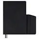 Ежедневник дат. 2026г. А5 176л "Тиволи глосс" черный, кожзам, тв.переплет, блинт.тиснение, офсет, справ.мат-лы, закругл.углы, 2 ляссе, инд.уп - фото 5