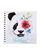 Скетчбук 195*195 80л "Животные в цветах" белый офсет, 100г/м2, тв.обложка, гребень - фото 3