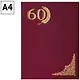 Папка адресная "60 лет" красная - фото 2