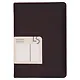 Записная книжка А6+ 136л кл. "Maple. Brown" иск.кожа с поролоном, ляссе, скругл.углы, инд.уп. - фото 3