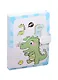 Блокнот с магнитной застежкой "Динозавры", 256 страниц, 13 х 19 см - фото 1