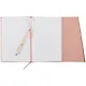 Ежедневник недатированный "Апретт",  А5, 120 листов, розовый - фото 3