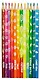 Карандаши цветные 12цв "МУЛЬТИКОЛОР" многоцв.грифель, дерев.трехгран.корпус, принт на корпусе, карт.уп., Каляка-Маляка - фото 2