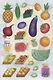 Многоразовые наклейки. Фрукты и ягоды - фото 6