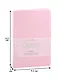 Записная книжка А6- 80л кл. "Graсe" райский розовый, иск.кожа, ляссе, инд.уп. - фото 2