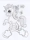 Раскраски для малышей. Единороги - фото 3