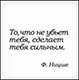 Сувенир, Магнит То что не убьет тебя сделает тебя… (Nota Bene) (NB2012-023) - фото 1
