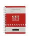 Блокнот А6 96л кл. "Get" спираль, ламинация, IN FOLIO - фото 1