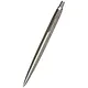 Ручка подарочная шариковая синяя, Jotter Stainless Steel CT, Parker - фото 1