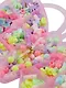 Набор бусинок Бабочка микс цветов в пластиковой коробке (120г) - фото 8
