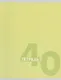 Тетрадь в клетку Listoff, "Однотонная серия", 40 листов, в ассортименте - фото 1
