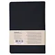 Ежедневник недат. А5 136л "MAPLE" черный, 7Б, иск.кожа, обл.поролон, тв.переплет, тонир.блок, скругл.углы, ляссе, инд.уп - фото 2