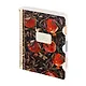 Книга для записей А5 200л кл./лин. "FLORA.Гранат" с разделителями, спираль, Bruno Visconti - фото 1