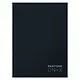 Книга для записей А5+ 96л кл. "Onyx" интеграл.перепл., матов.ламин., выб.лак. - фото 1