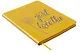 Записная книжка А6 64л лин. "PEARL. Желтый" иск.кожа, эфф.перламутра, тиснен.фольгой, тонир.торцы, ляссе - фото 2