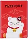 Обложка для паспорта Котик Манэки-нэко (ПВХ бокс) - фото 1