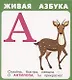 Живая азбука. Набор карточек - фото 1
