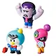 Коллекционная фигурка Brawl Stars, Фрэнк, Тара и Мистер Пи, (5см), (BRW2020D) - фото 2