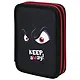 Пенал 2 отделения "Keep Away" 21*14 см,  полиэстер - фото 1