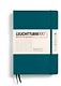 Книга для записей A5, 125 листов в точку "Classic", твердая обложка, тихоокеанский зеленый, Leuchtturm1917 - фото 1