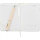 Ежедневник недат. А6 96л "Forest" белый, иск.кожа, интегр.переплет, тисн.фольгой, ляссе - фото 3
