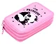 Пенал 3отд. "Пандочка" 19*11, молния, полиэстер - фото 1